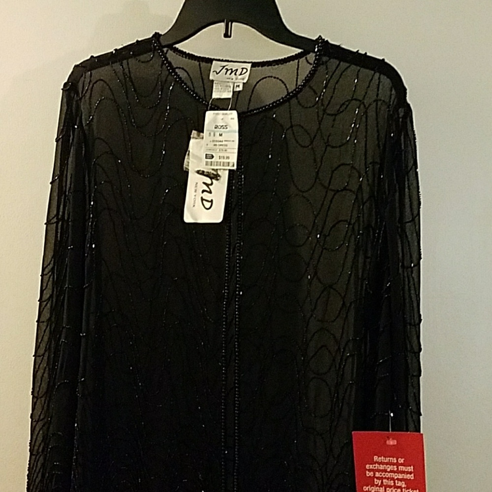 Very dressy formal open jacket